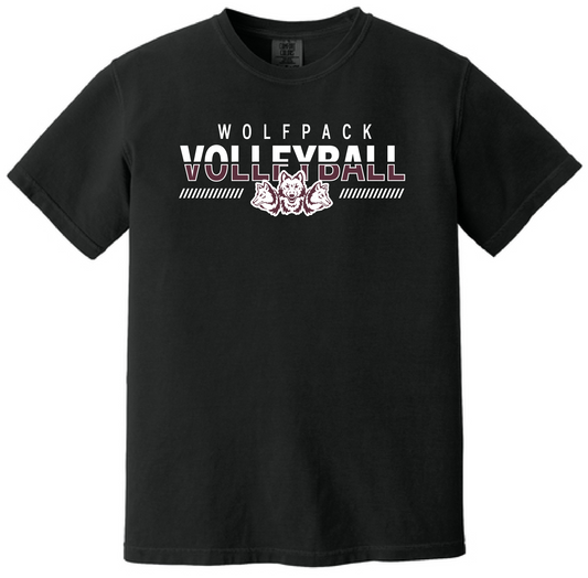 VOLLEYBALL YOUTH/ADULT COMFORT COLORS TEE | VB26