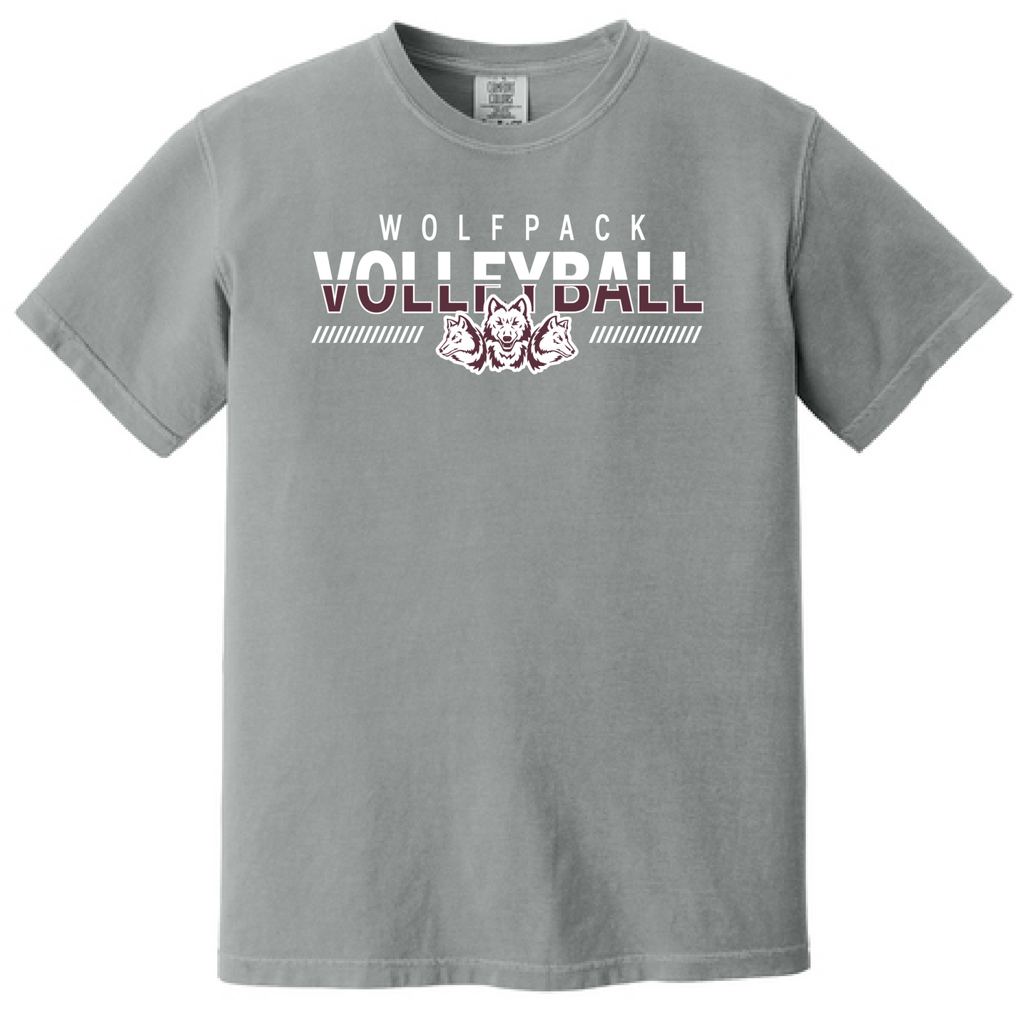 VOLLEYBALL YOUTH/ADULT COMFORT COLORS TEE | VB26