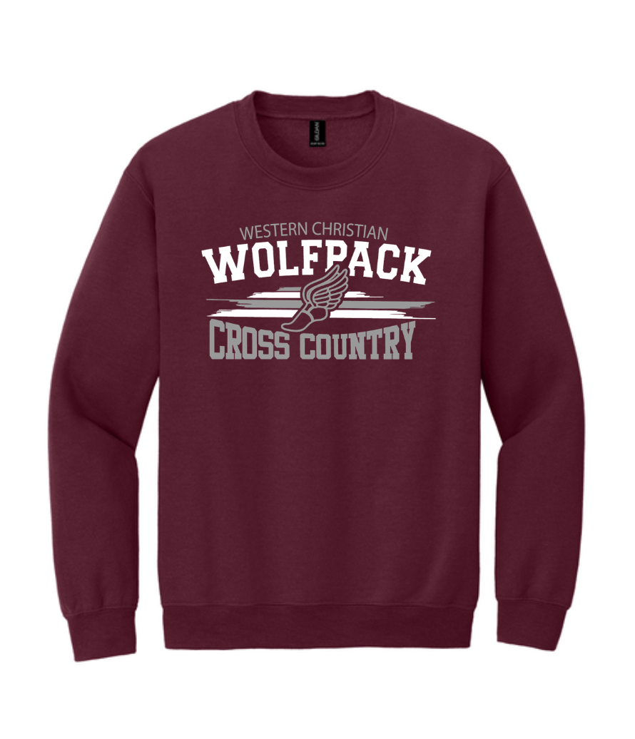 CROSS COUNTRY YOUTH/ADULT GILDAN CREWNECK SWEATSHIRT | XC26