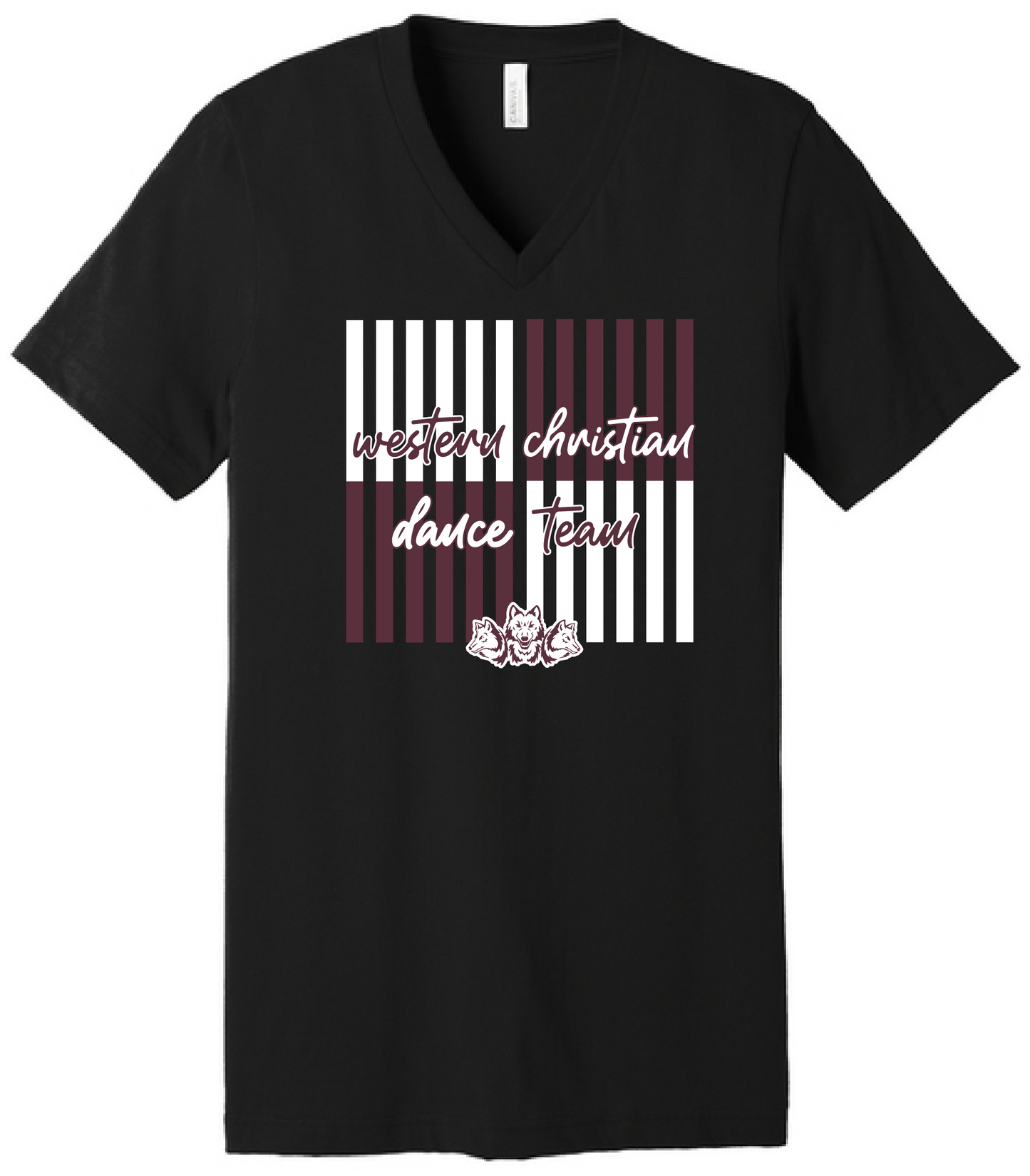 DANCE ADULT BELLA JERSEY V-NECK TEE | DANCE26
