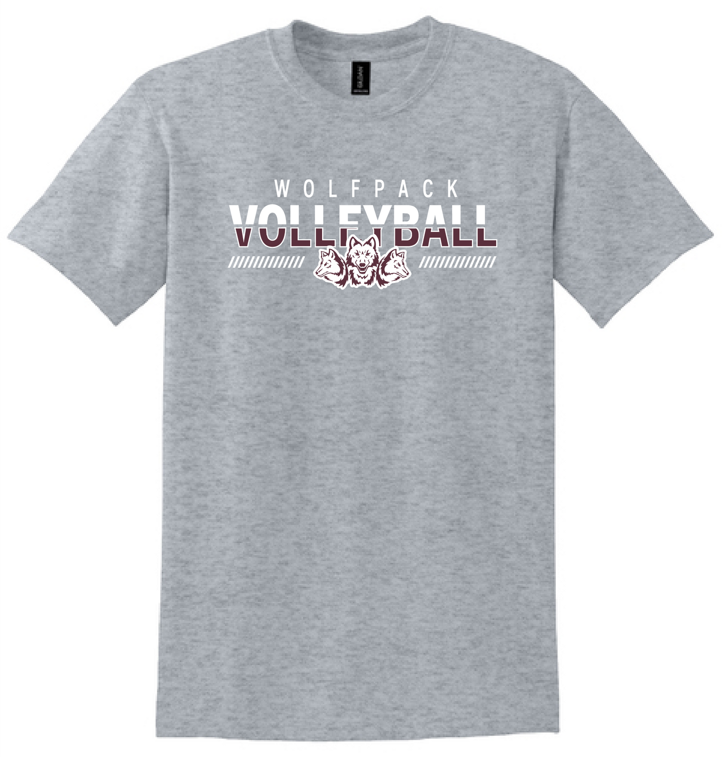 VOLLEYBALL YOUTH/ADULT GILDAN DRY BLEND TEE | VB26