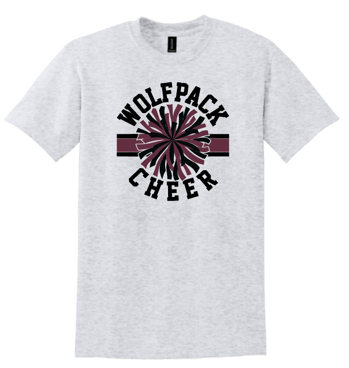 CHEER YOUTH/ADULT GILDAN DRY BLEND TEE | CHEER26
