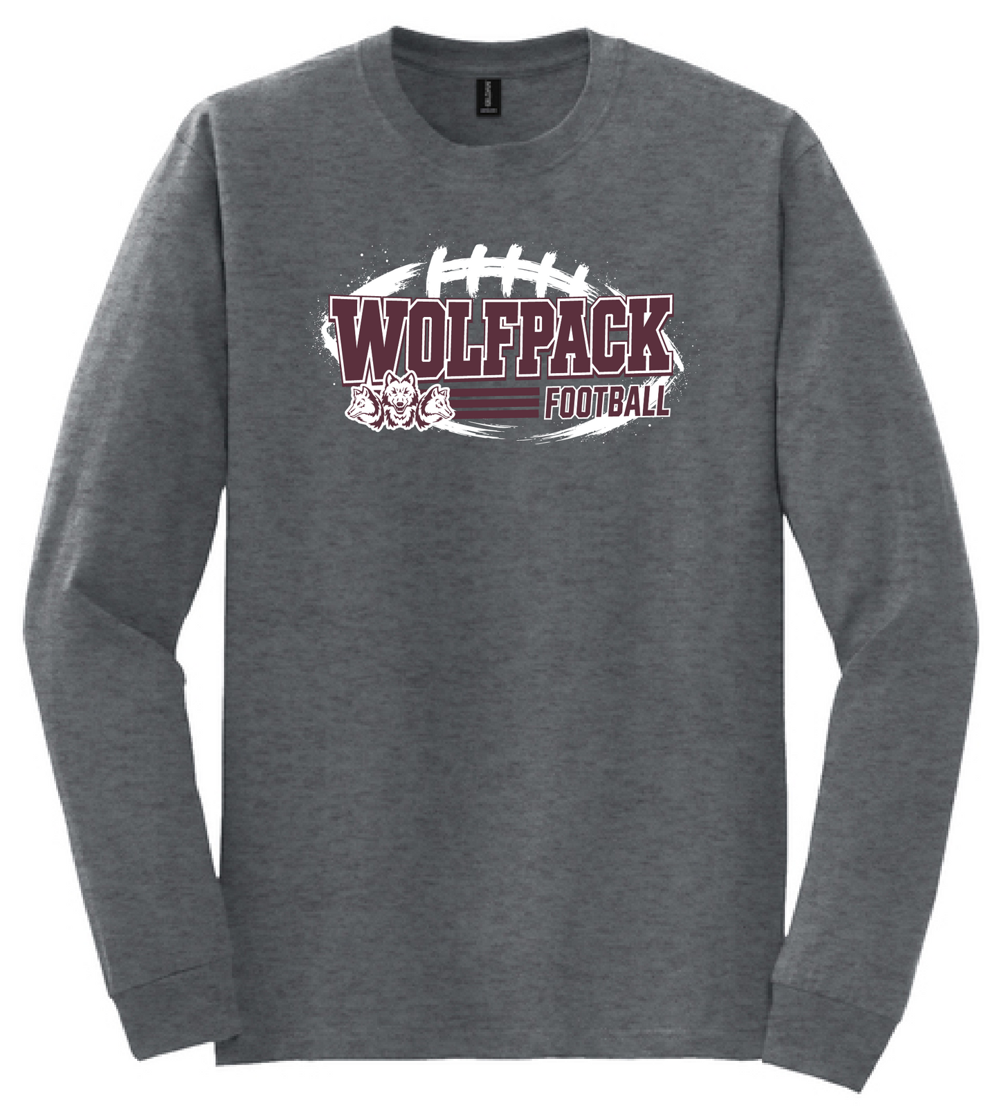 FOOTBALL YOUTH/ADULT GILDAN DRY BLEND LONGSLEEVE | FOOTBALL26