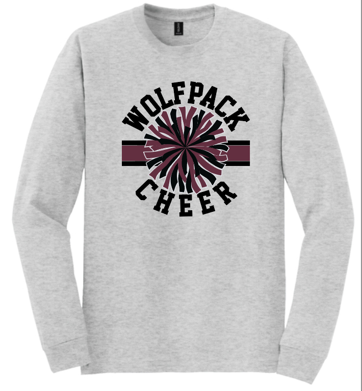 CHEER ADULT GILDAN DRY BLEND LONG SLEEVE | CHEER26