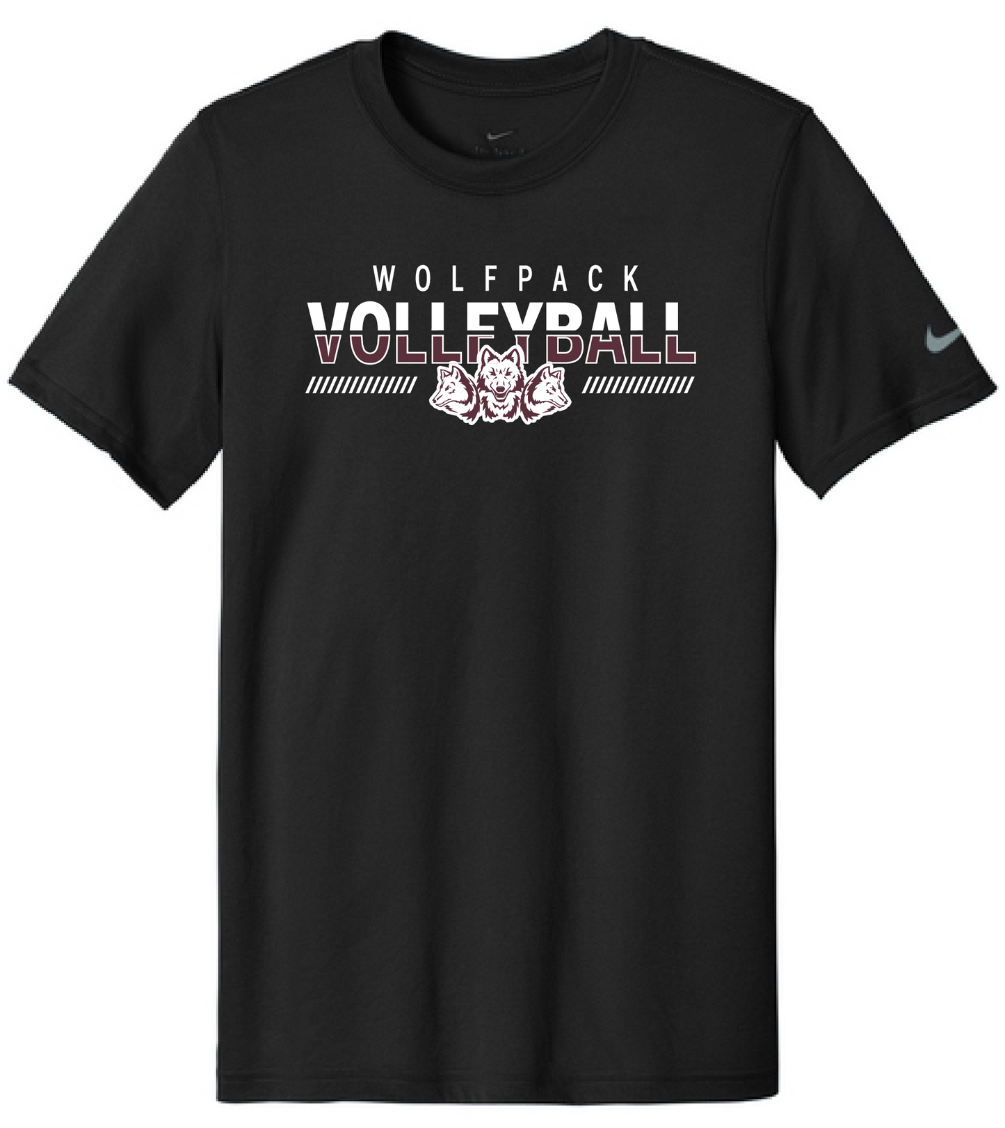 VOLLEYBALL YOUTH/ADULT NIKE SWOOSH rLEGEND TEE | VB26