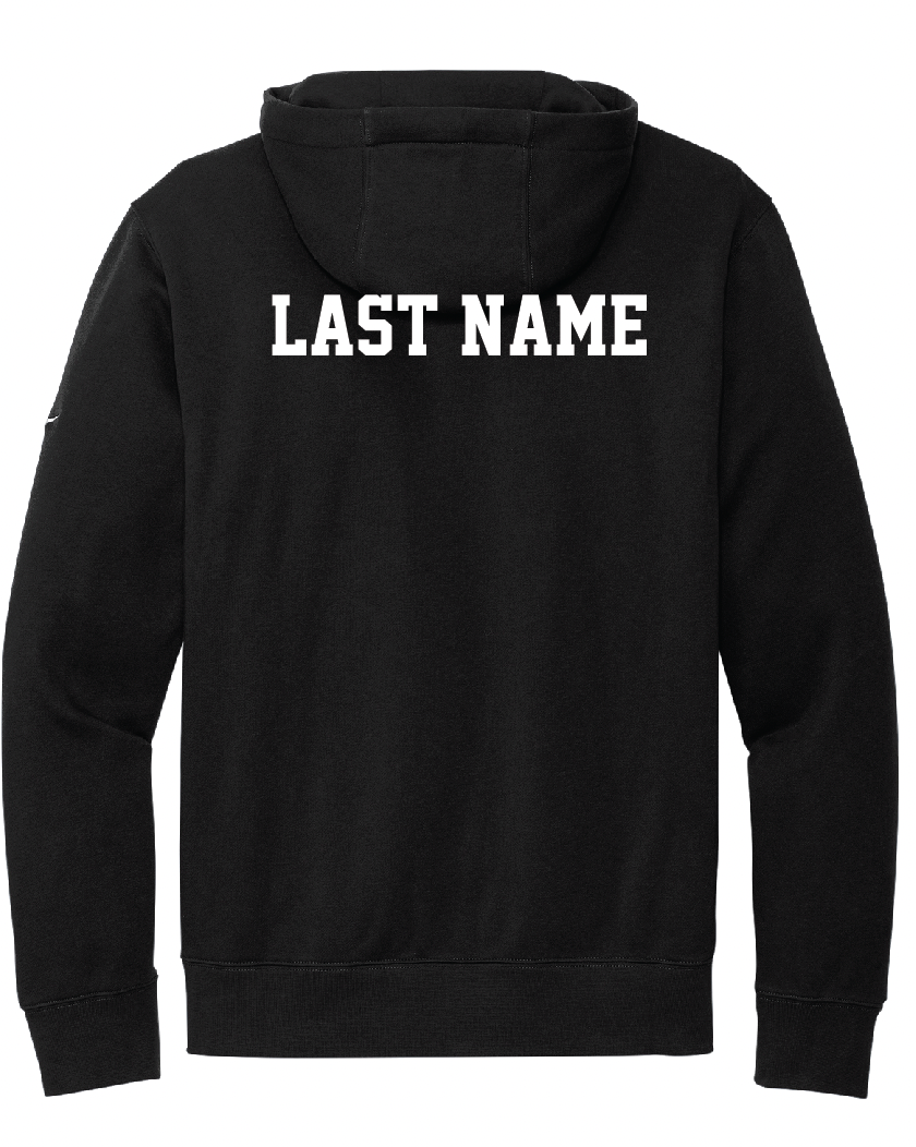 SOFTBALL ADULT NIKE Club Fleece Side Swoosh Hoodie | SOFTBALL