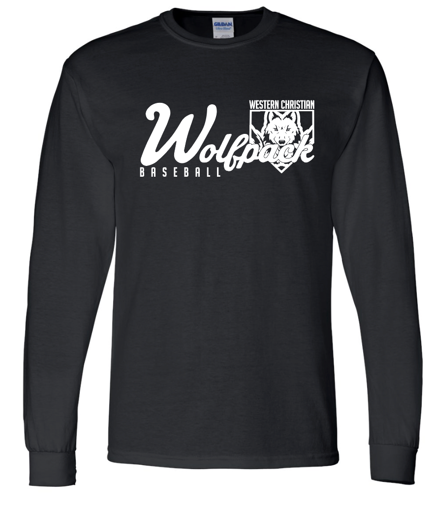 BASEBALL ADULT Gildan Dryblend Long Sleeve | BASEBALL