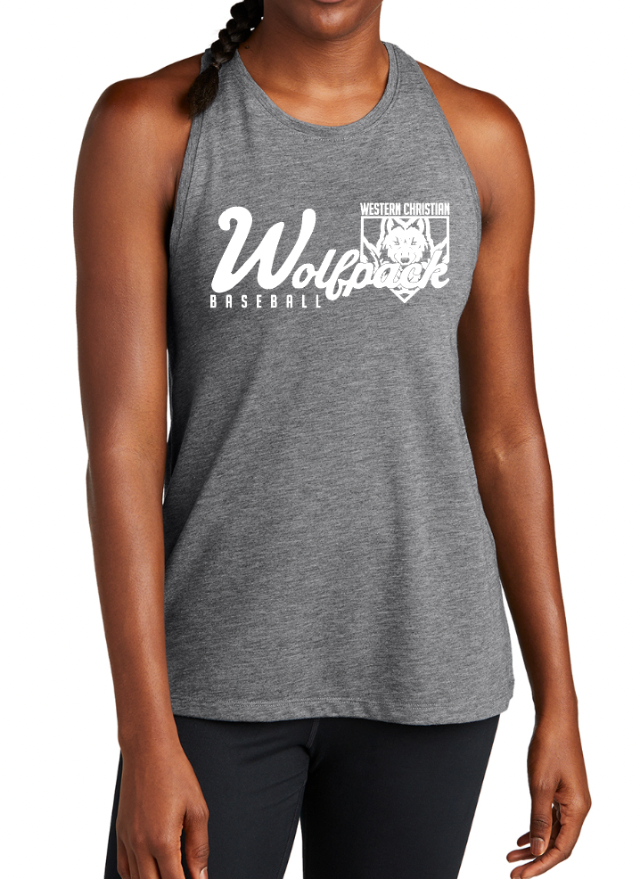 BASEBALL SPORT-TEK POSI-CHARGE TANK | BASEBALL