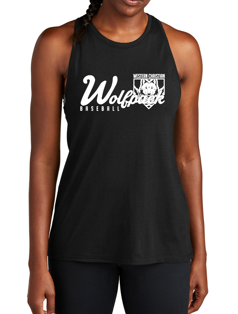 BASEBALL SPORT-TEK POSI-CHARGE TANK | BASEBALL