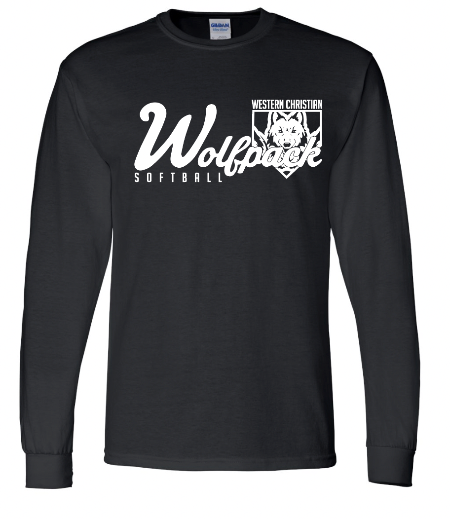 SOFTBALL ADULT Gildan Dryblend Long Sleeve | SOFTBALL
