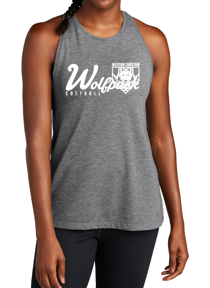 SOFTBALL SPORT-TEK POSI-CHARGE TANK | SOFTBALL