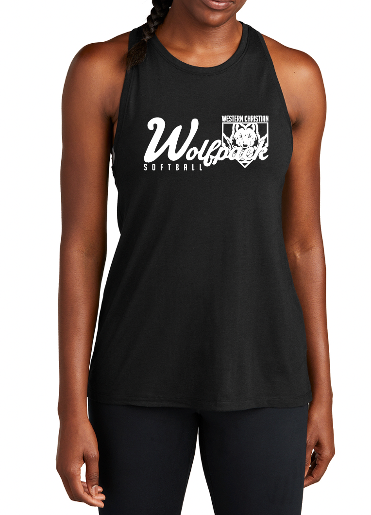 SOFTBALL SPORT-TEK POSI-CHARGE TANK | SOFTBALL