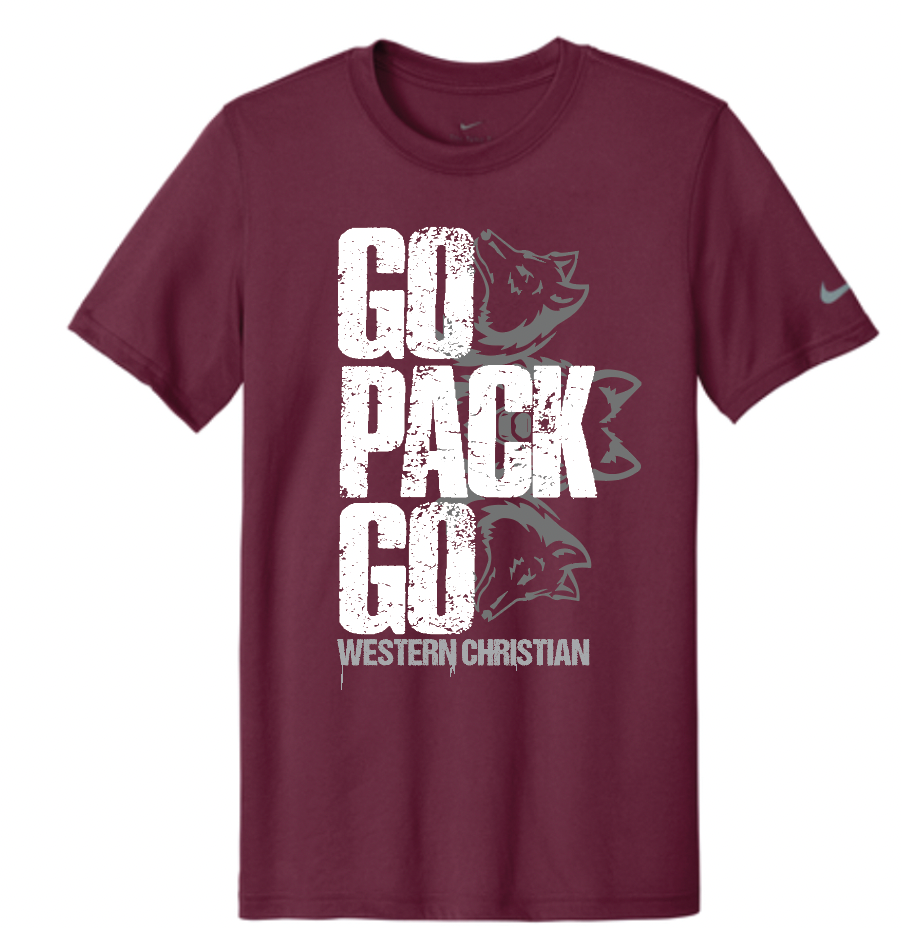 GO PACK GO YOUTH/ADULT NIKE LEGEND TEE | GO