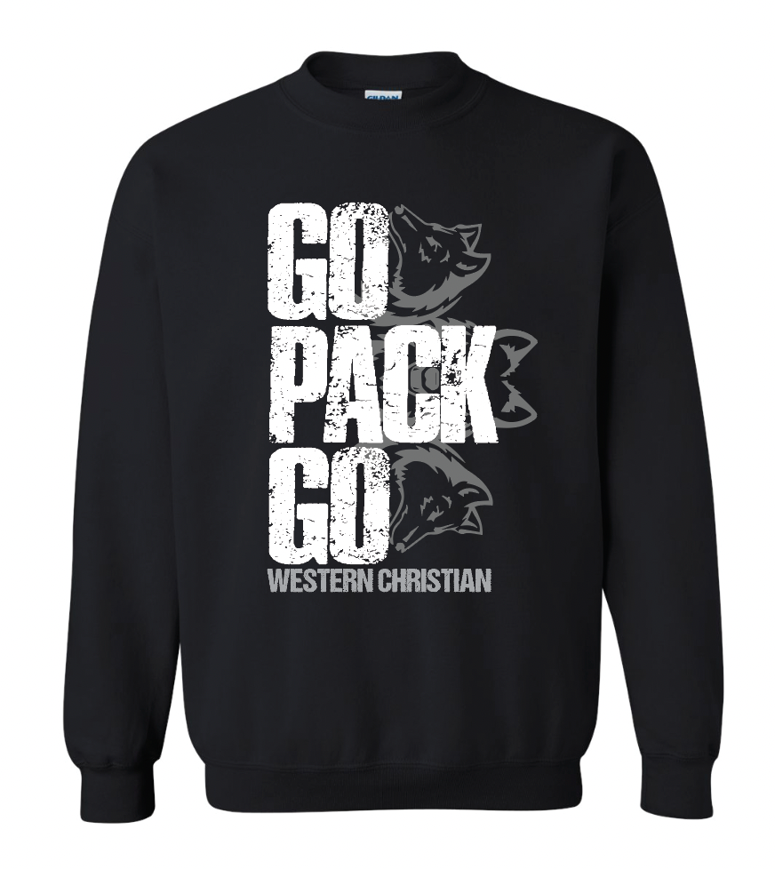 GO PACK GO YOUTH/ADULT Gildan Crewneck Sweatshirt | GO