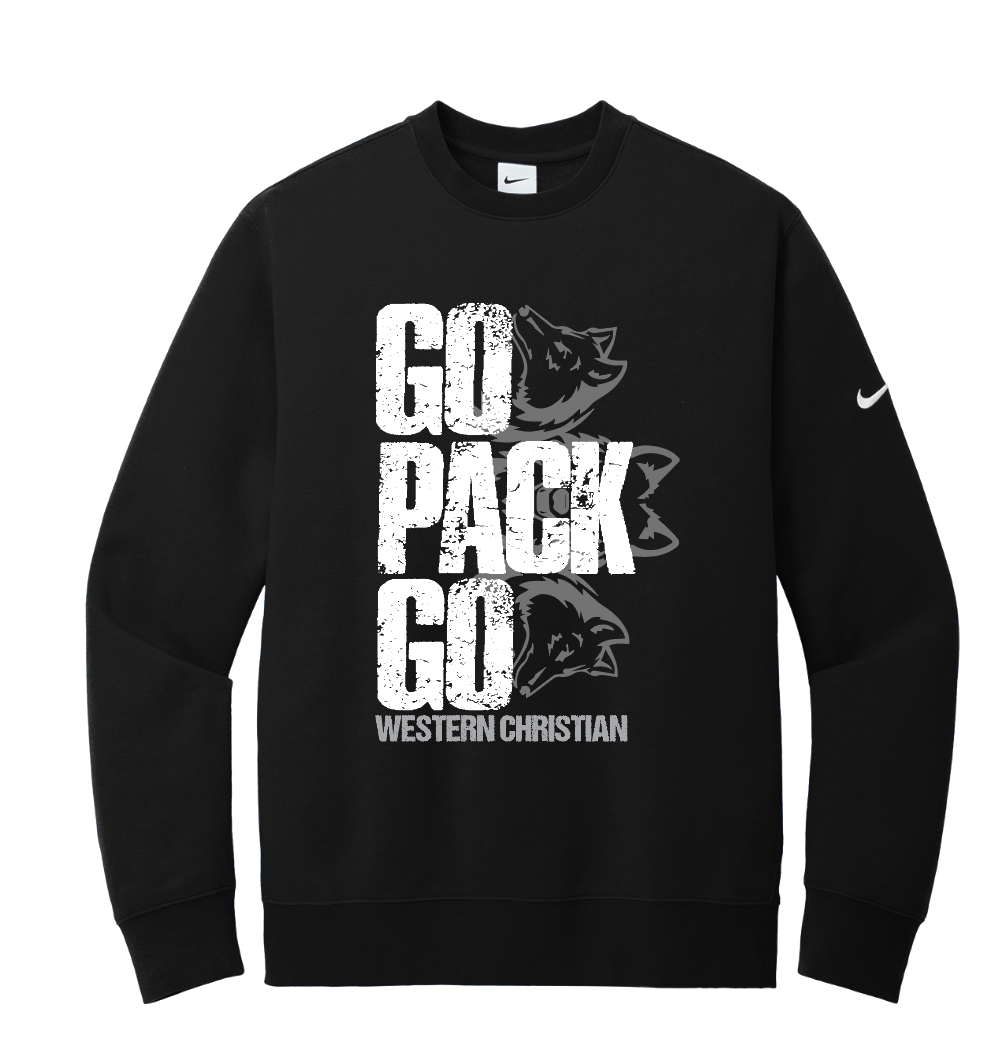 GO PACK GO ADULT NIKE Crewneck Sweatshirt | GO