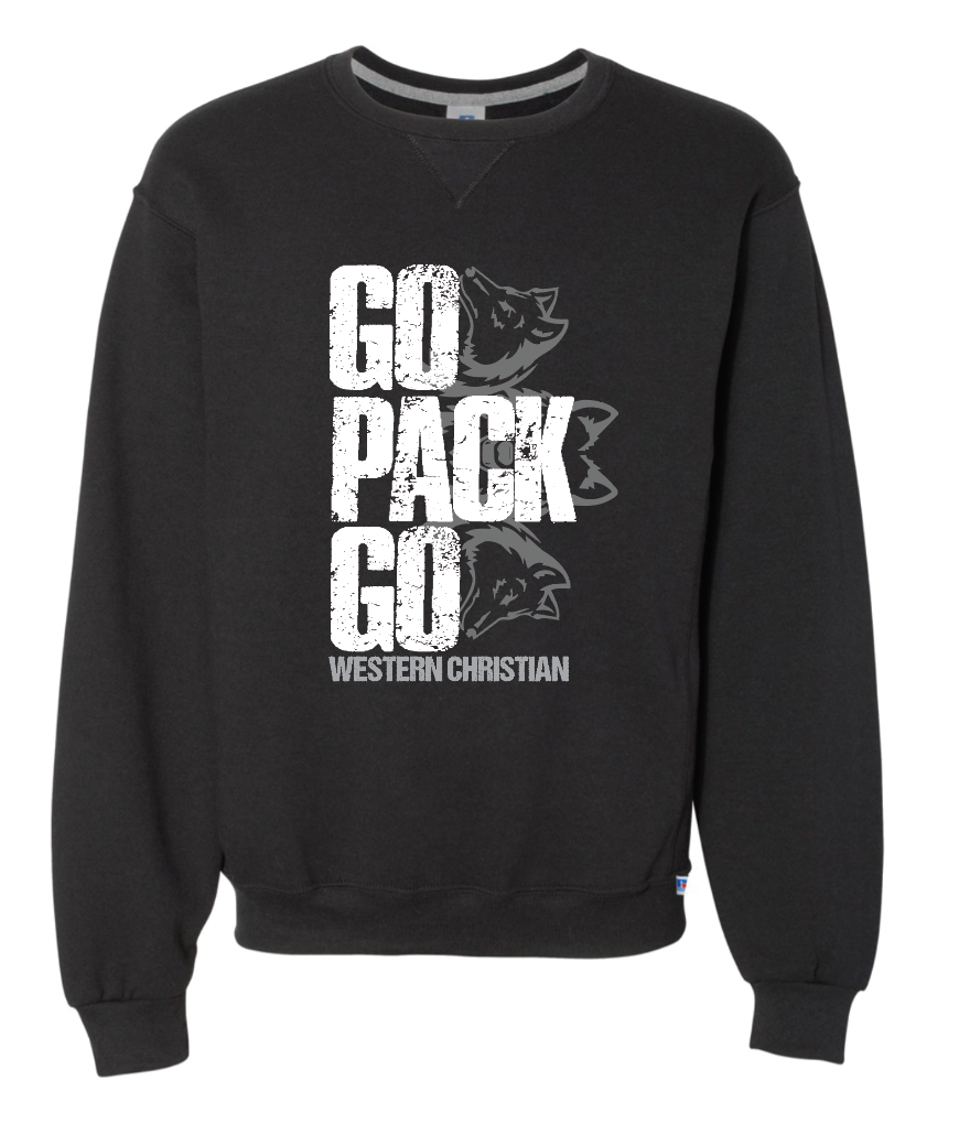 GO PACK GO ADULT RUSSELL Dri-Power Crewneck Sweatshirt | GO