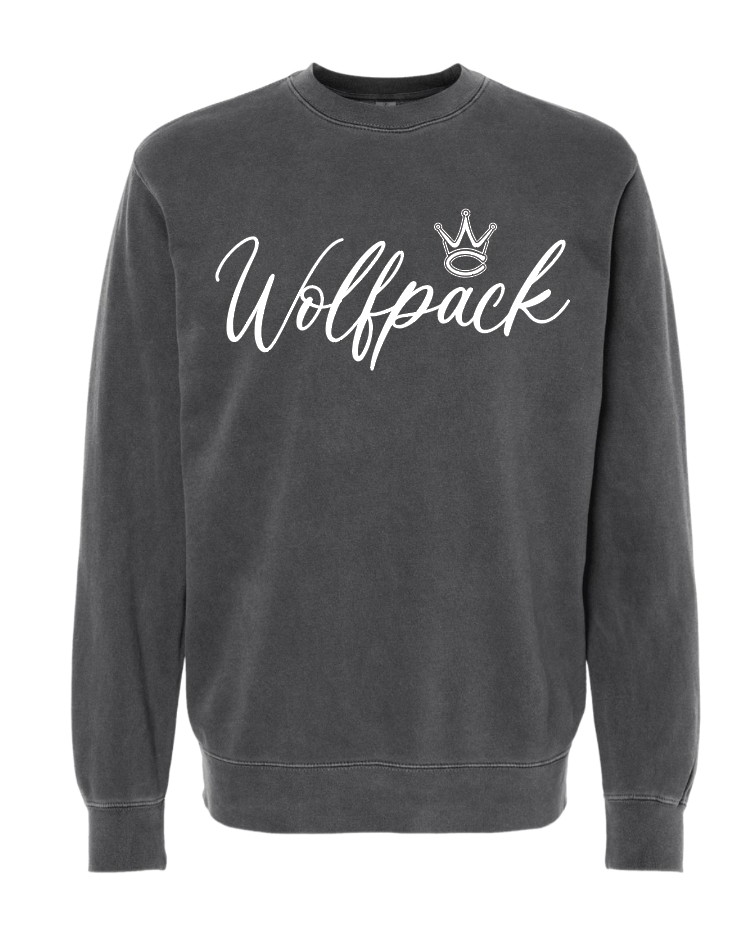 WOLFPACK SCRIPT INDEPENDENT CREWNECK | WP