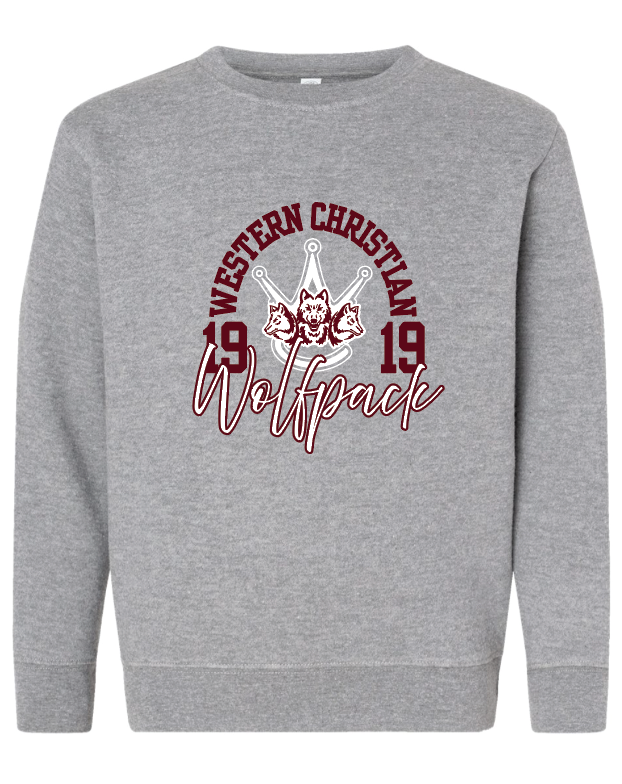 1919 TODDLER/YOUTH LAT CREWNECK | 1919