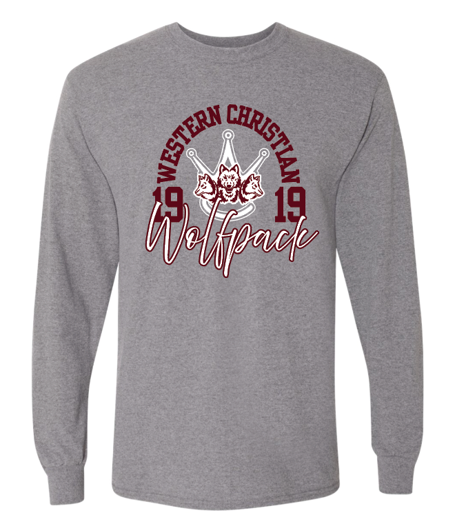 1919 ADULT Gildan Dryblend Long Sleeve | 1919