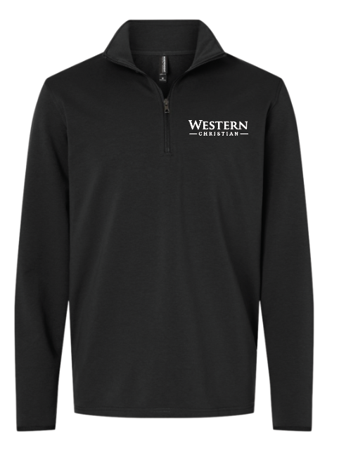 WC INDEPENDENT TRADING 1/4-ZIP PULLOVER | WC LOGO