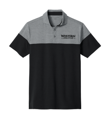 WC MENS TRAVIS MATTHEWS ONWARD COLORBLOCK POLO | WC LOGO