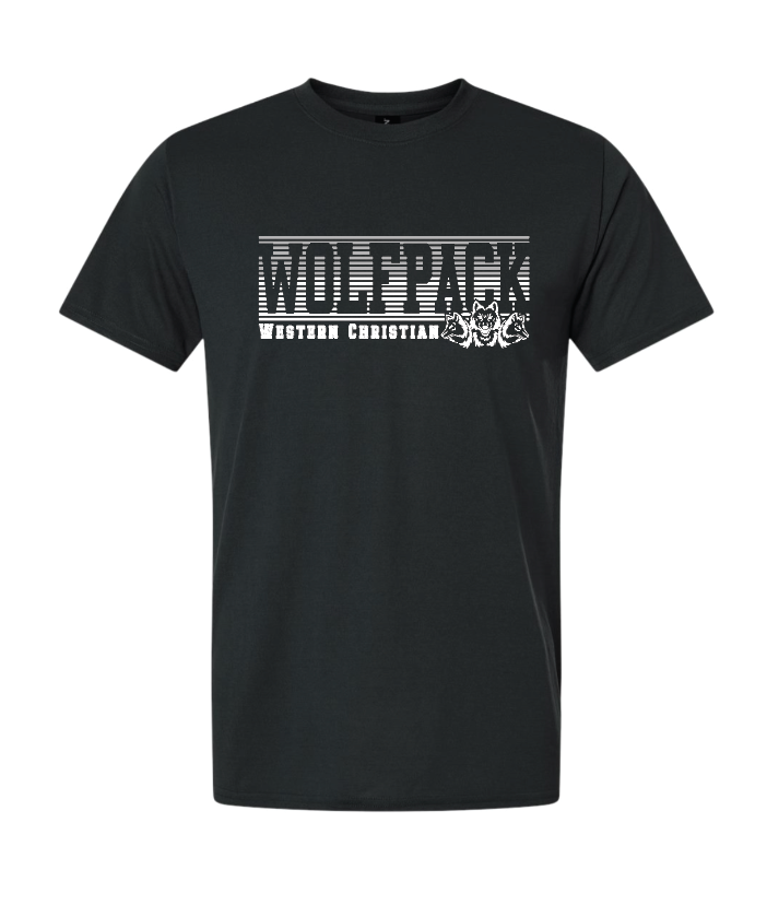 WOLFPACK YOUTH/ADULT GILDAN PERFORMANCE TEE | LINE