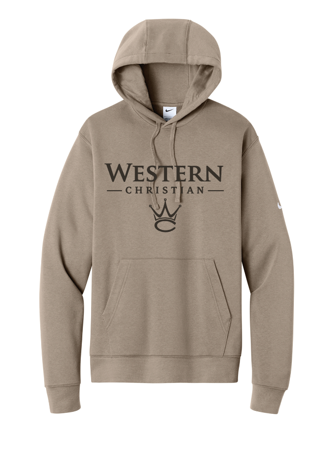 WC ADULT NIKE CLUB FLEECE PULLOVER HOODIE | CROWN
