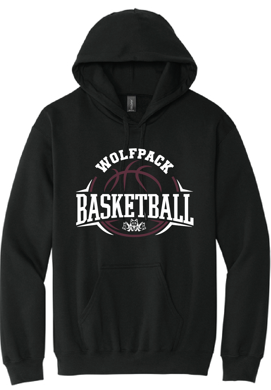 BASKETBALL YOUTH/ADULT GILDAN MIDWEIGHT HOODIE | BB26