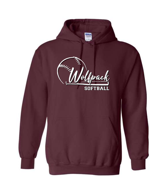 SOFTBALL YOUTH/ADULT GILDAN Hoodie | SOFTBALL26