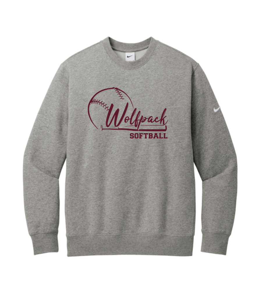 SOFTBALL ADULT NIKE CREWNECK SWEATSHIRT | SOFTBALL26