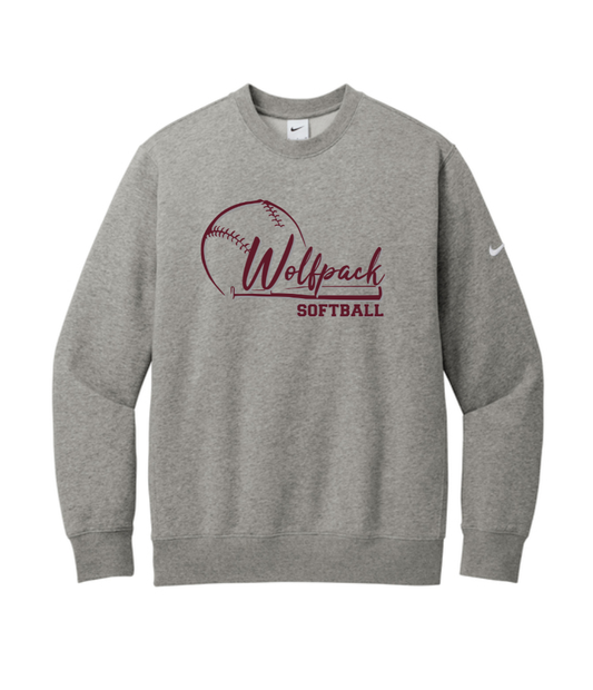 SOFTBALL ADULT NIKE CREWNECK SWEATSHIRT | SOFTBALL26