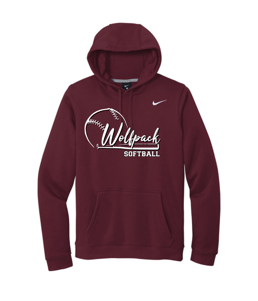 SOFTBALL ADULT NIKE PULLOVER HOODIE | SOFTBALL26