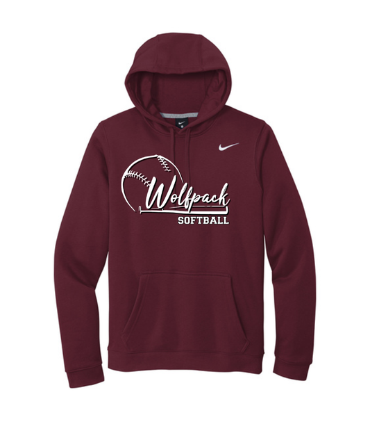 SOFTBALL ADULT NIKE PULLOVER HOODIE | SOFTBALL26
