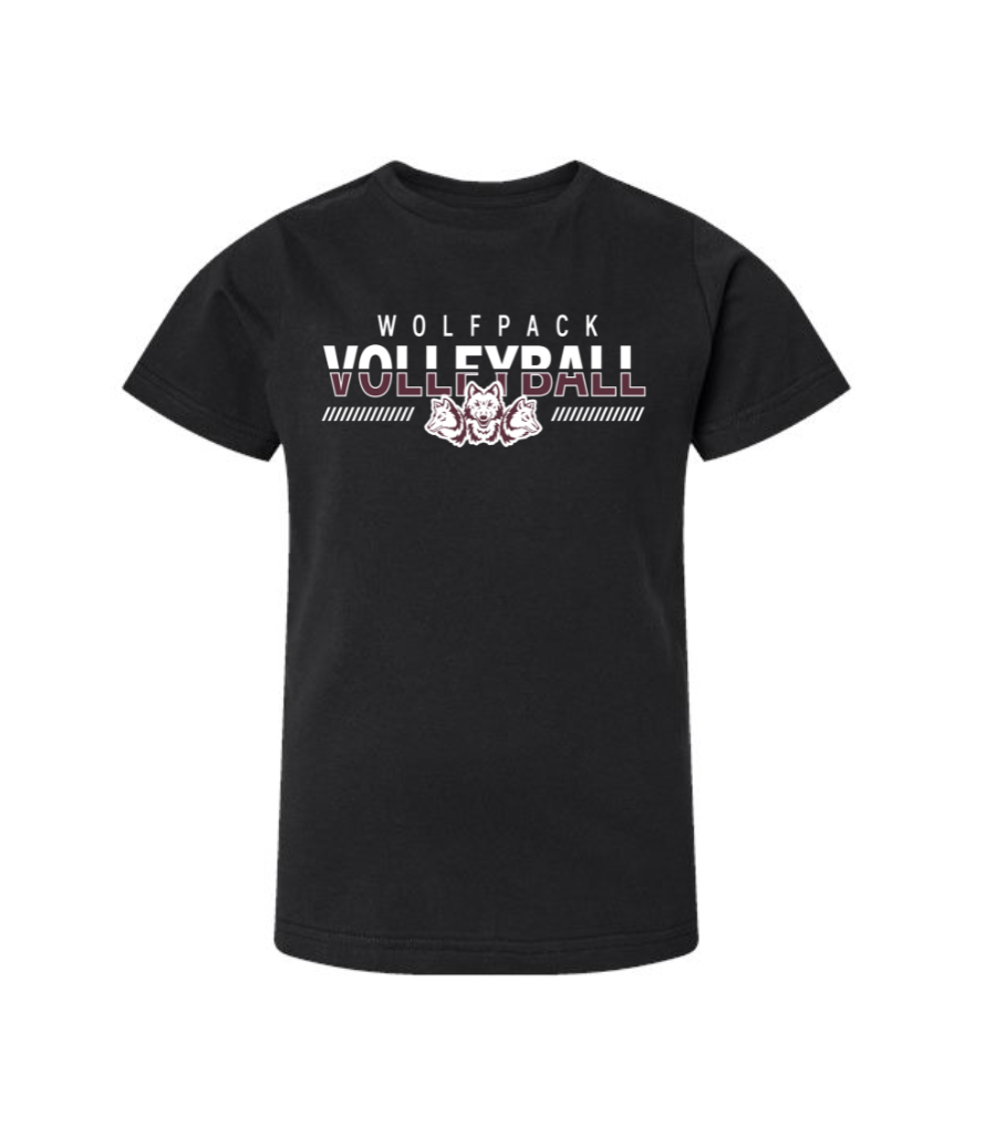 VOLLEYBALL TODDLER/YOUTH LAT T-SHIRT | VB26