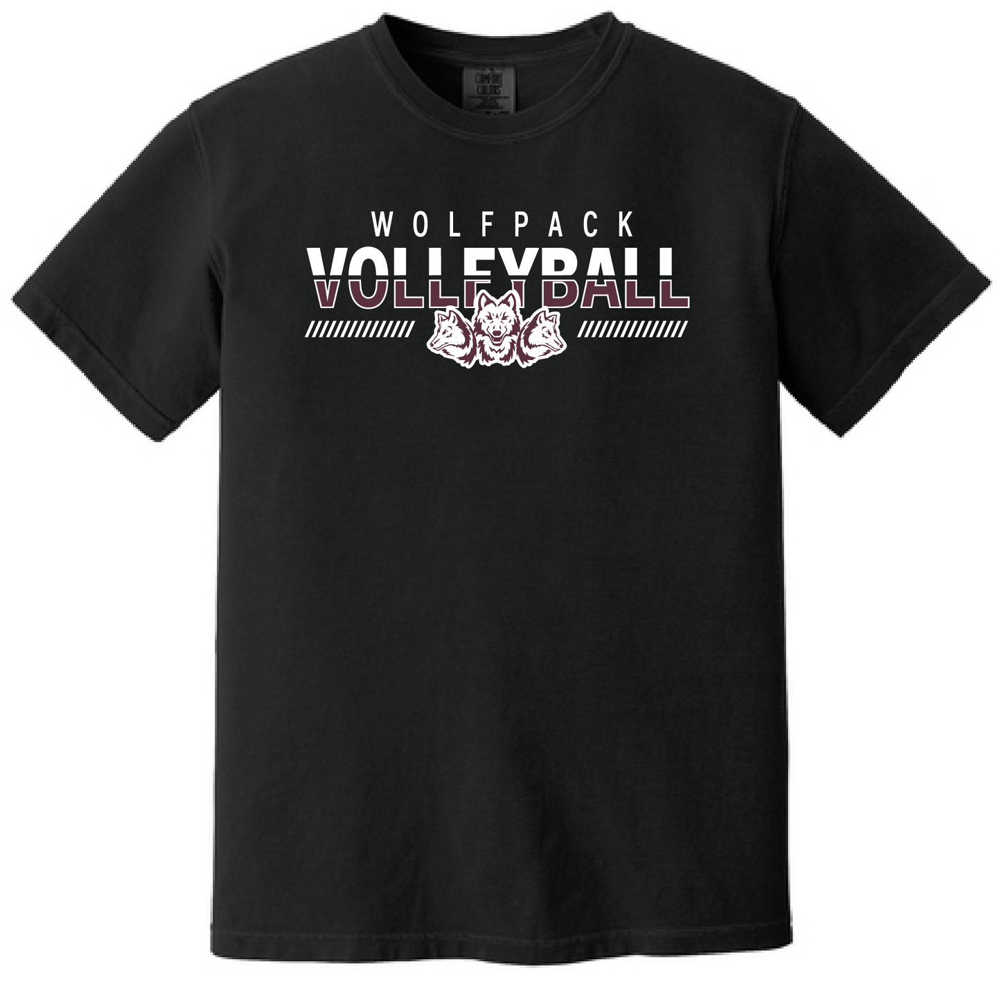 VOLLEYBALL YOUTH/ADULT COMFORT COLORS TEE | VB26
