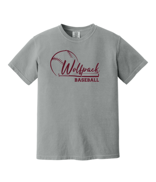 BASEBALL ADULT COMFORT COLORS T-SHIRT | BASEBALL26