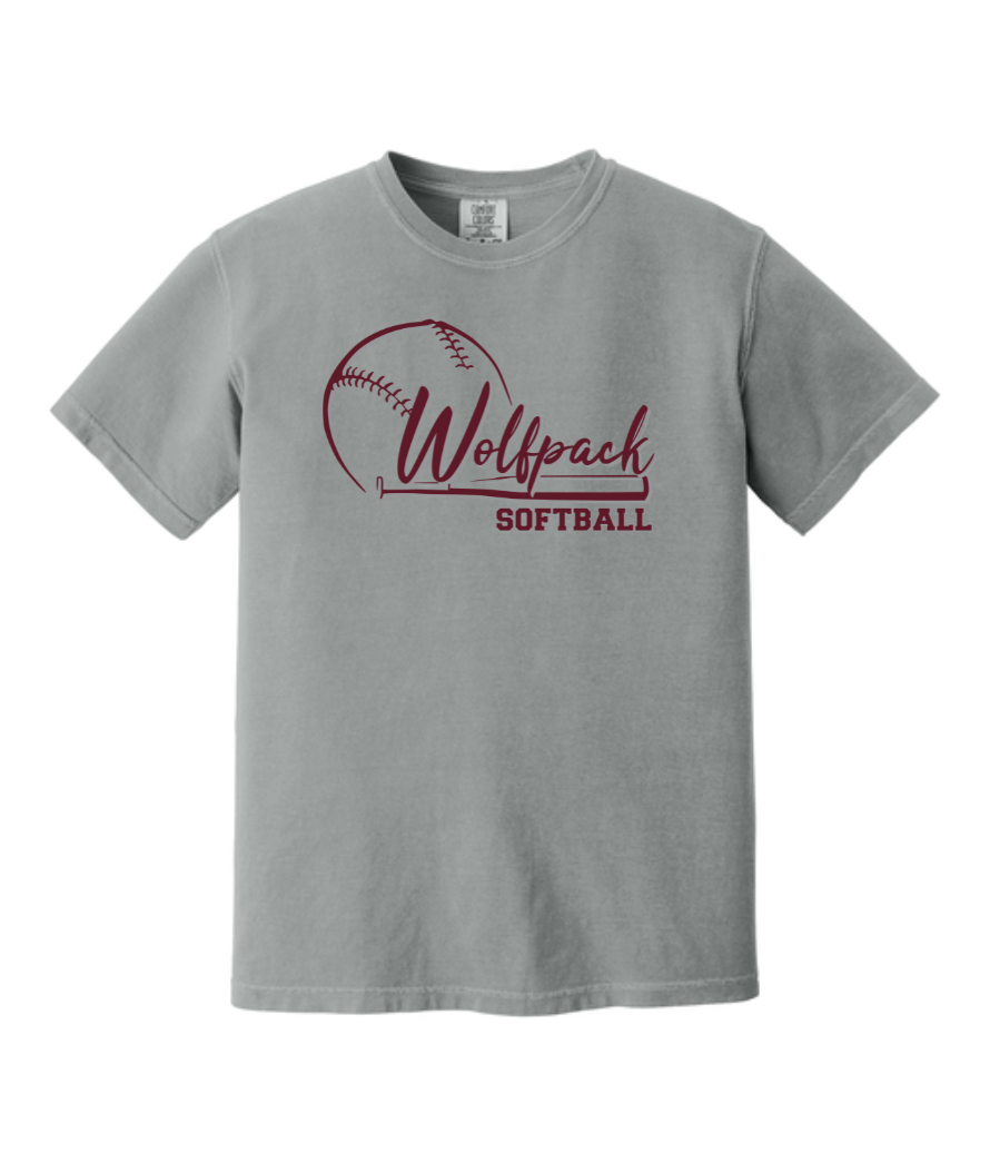 SOFTBALL ADULT COMFORT COLORS T-SHIRT | SOFTBALL26