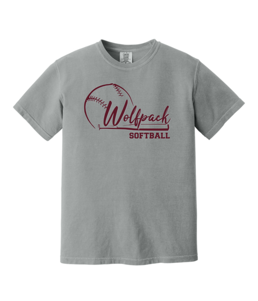 SOFTBALL ADULT COMFORT COLORS T-SHIRT | SOFTBALL26