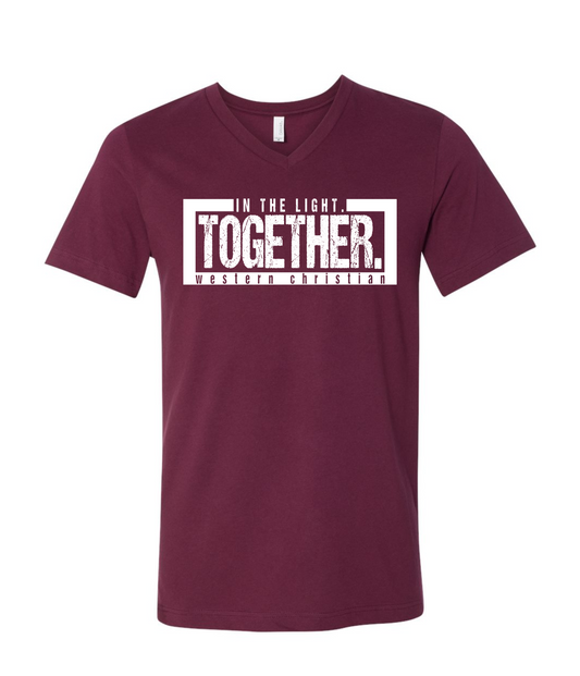 THEME SHIRT ADULT BELLA+CANVAS V-NECK TEE | THEME