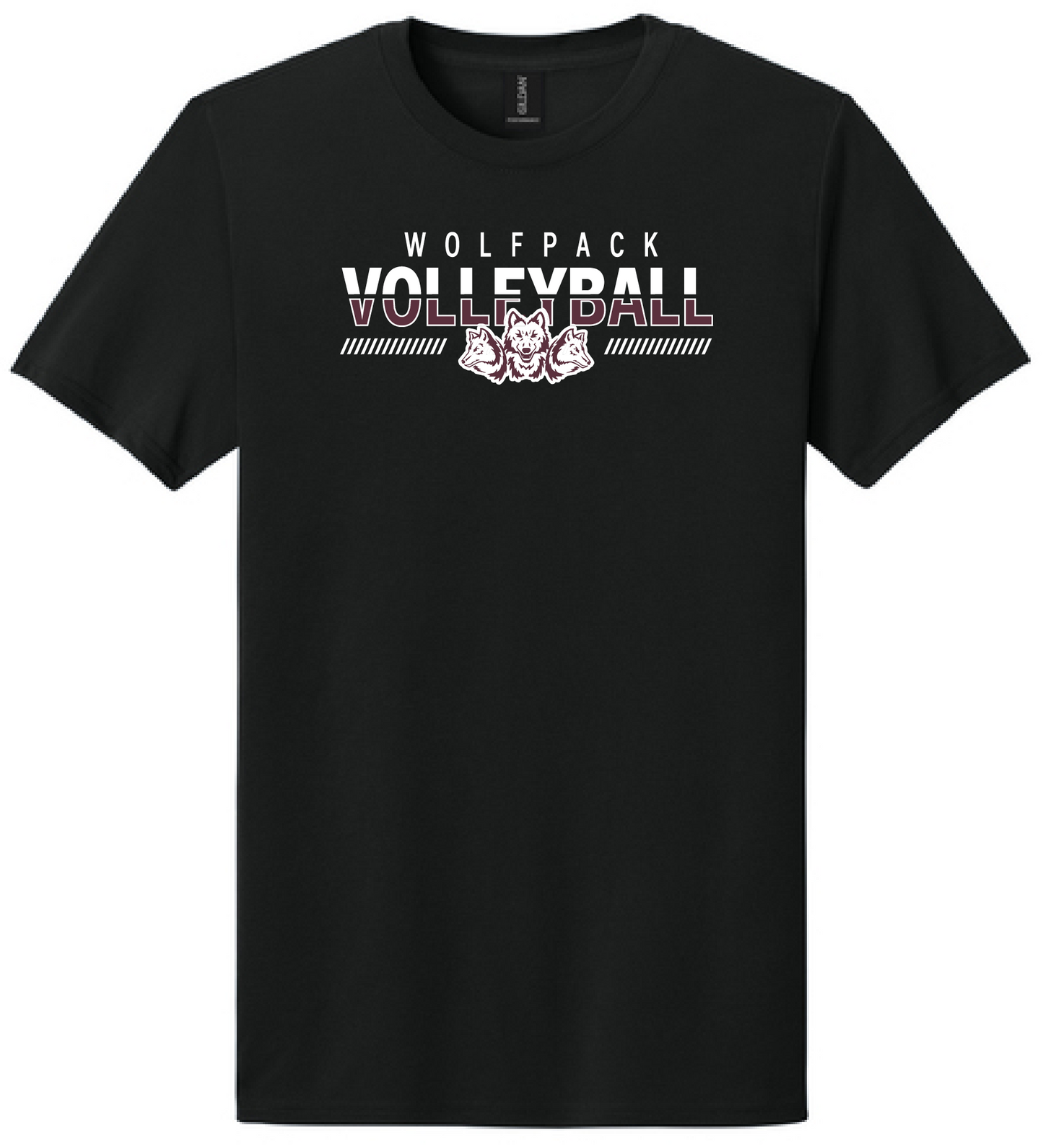 VOLLEYBALL YOUTH/ADULT GILDAN PERFORMANCE TEE | VB26