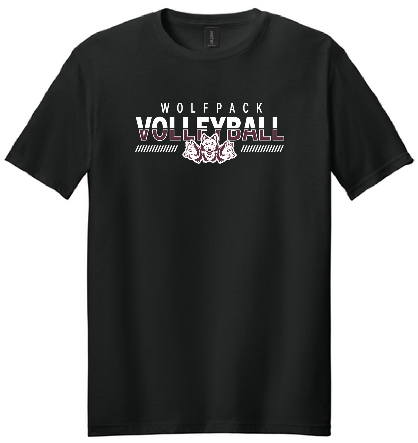VOLLEYBALL ADULT GILDAN SOFTSTYLE TEE | VB26