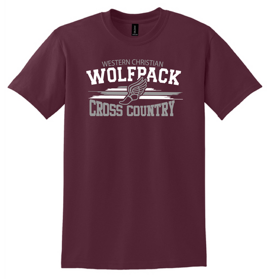 CROSS COUNTRY YOUTH/ADULT GILDAN DRY BLEND TEE | XC26