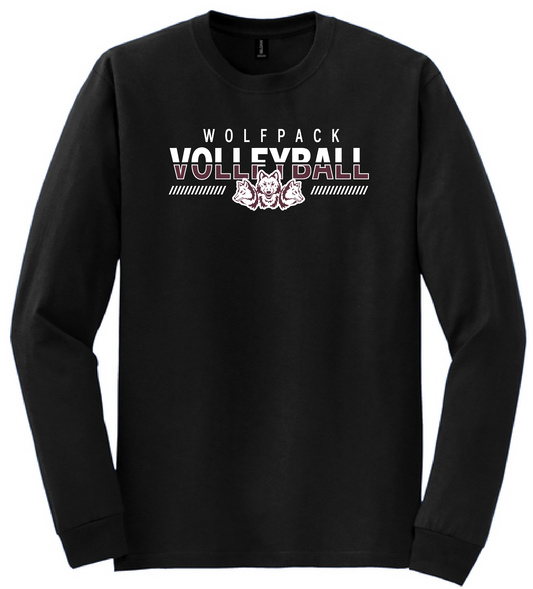 VOLLEYBALL YOUTH/ADULT GILDAN DRY BLEND LONG SLEEVE | VB26