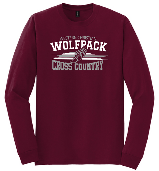 CROSS COUNTRY ADULT GILDAN DRY BLEND LONG SLEEVE | XC26