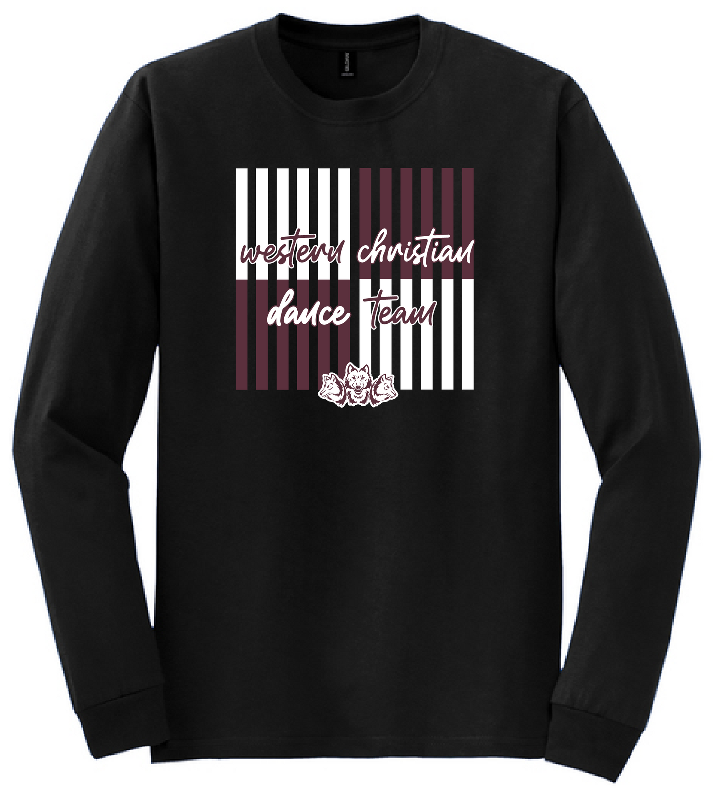 DANCE YOUTH/ADULT GILDAN DRY BLEND LONGSLEEVE | DANCE26