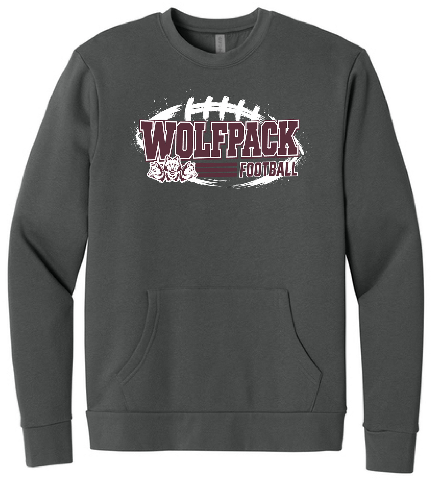 FOOTBALL ADULT NEXT LEVEL POCKET SWEATSHIRT | FOOTBALL26