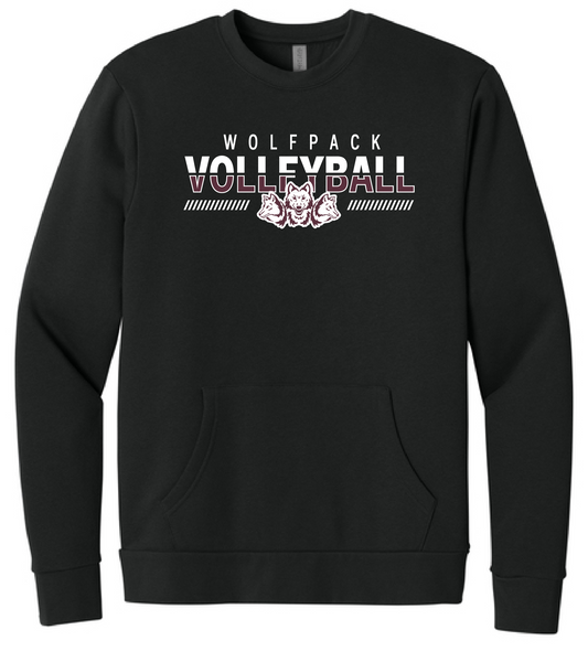 VOLLEYBALL ADULT NEXT LEVEL POCKET SWEATSHIRT | VB26