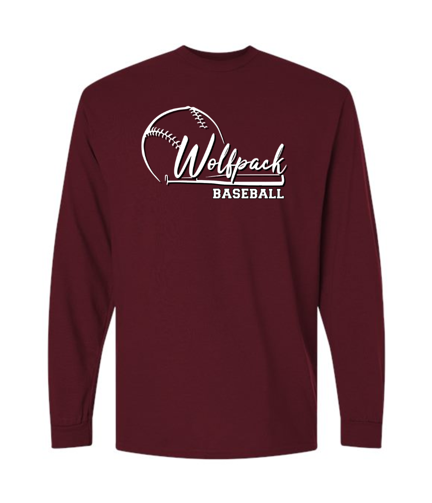 BASEBALL ADULT GILDAN DRYBLEND LONG SLEEVE | BASEBALL26