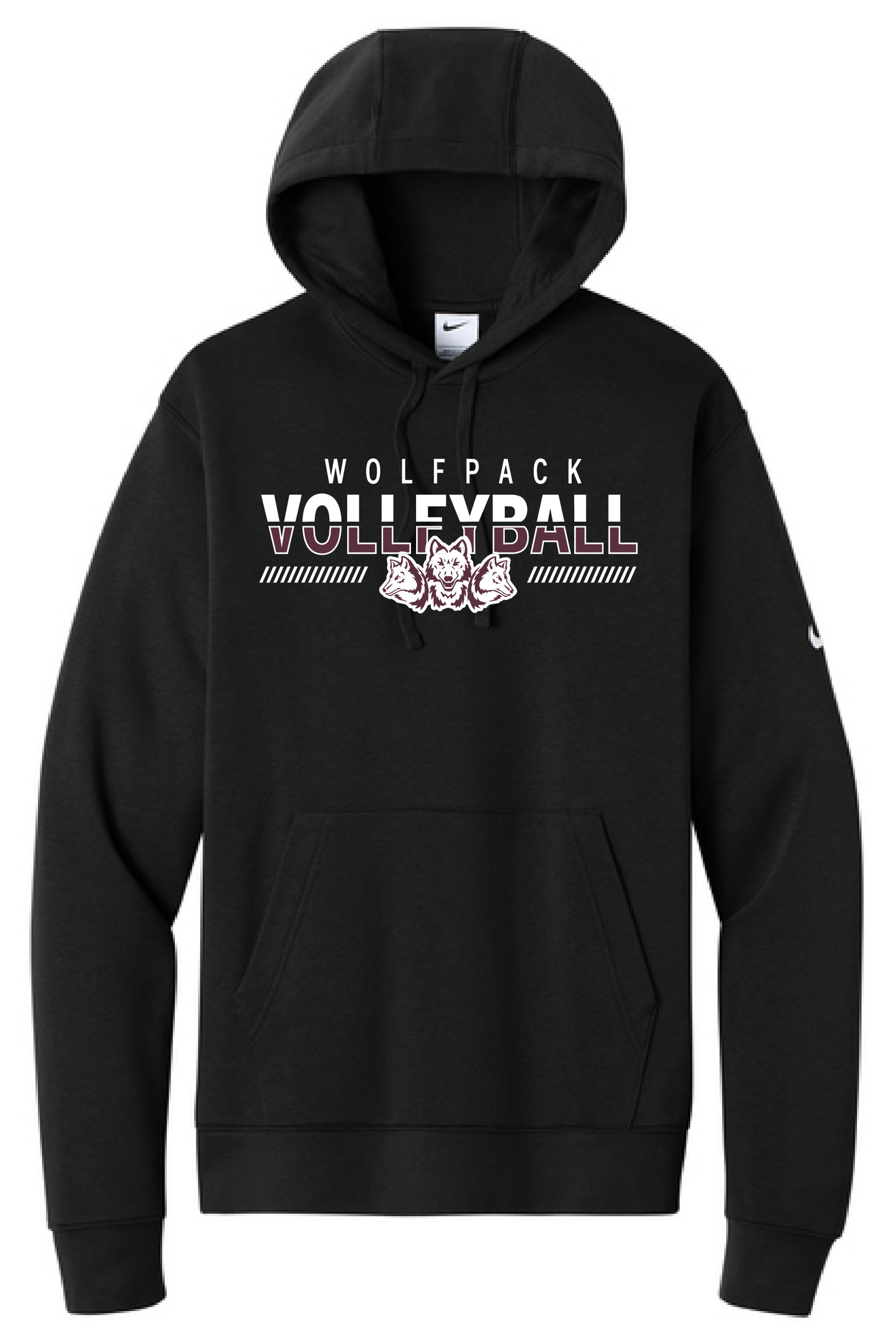 VOLLEYBALL ADULT NIKE PULLOVER HOODIE | VB26