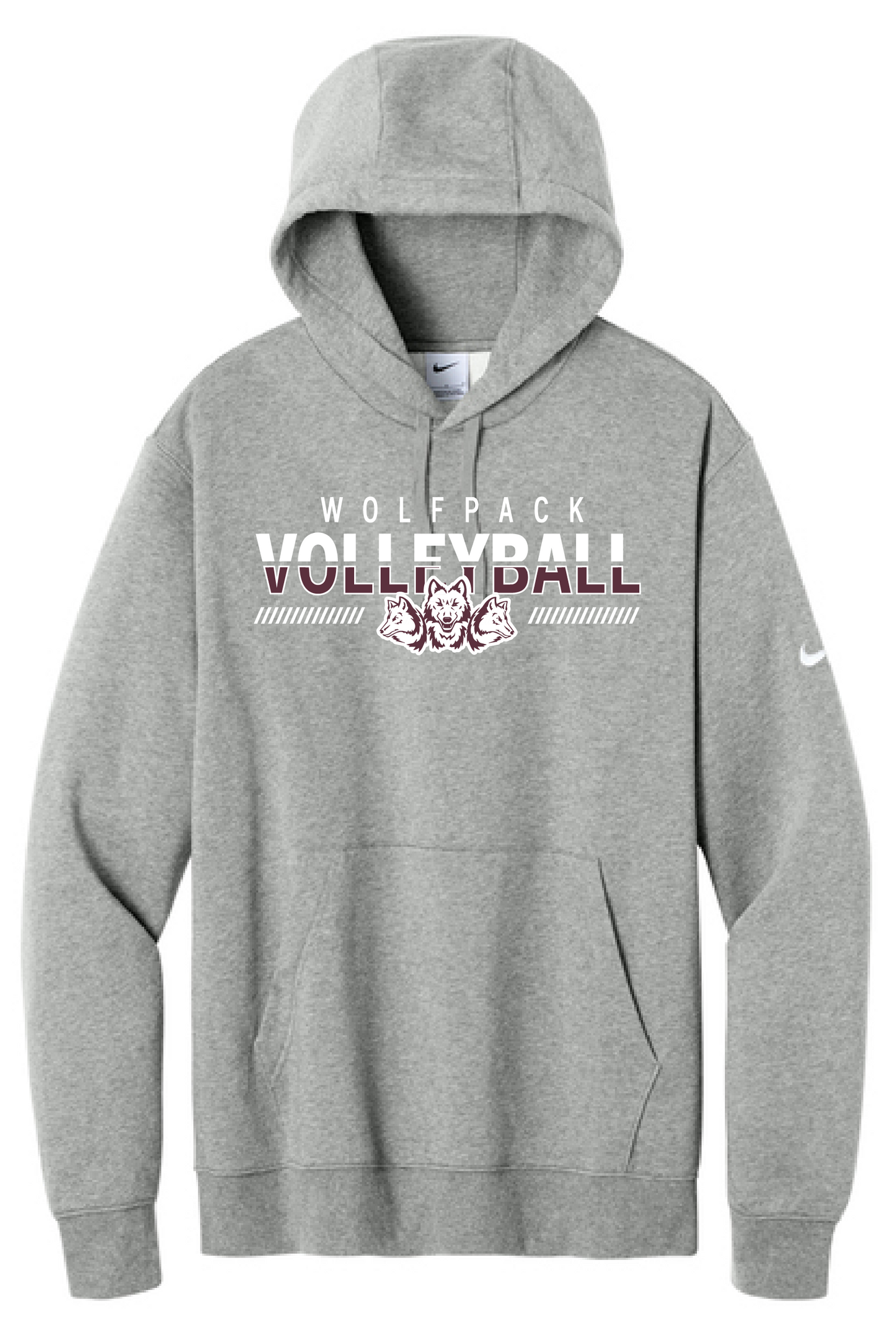 VOLLEYBALL ADULT NIKE PULLOVER HOODIE | VB26